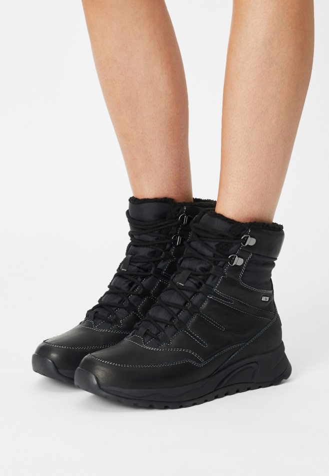 Gabor Noir | Bottines à Lacets Exclusives